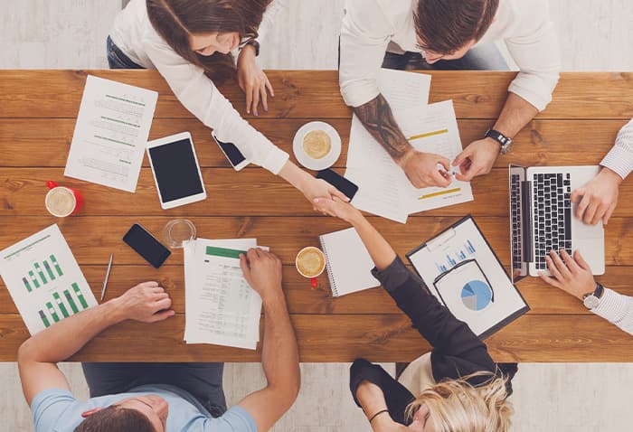 Our team collaboration